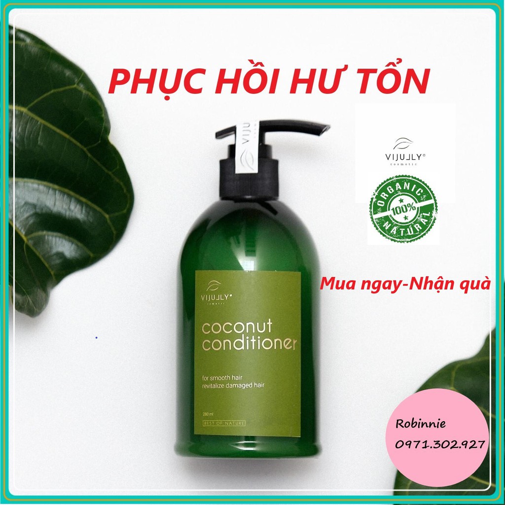 [TÓC MÂY BỒNG BỀNH] Dầu Xả Tóc Cao Cấp Vi Jully - Phục Hồi Tóc Hử Tổn, Chẻ Ngọn