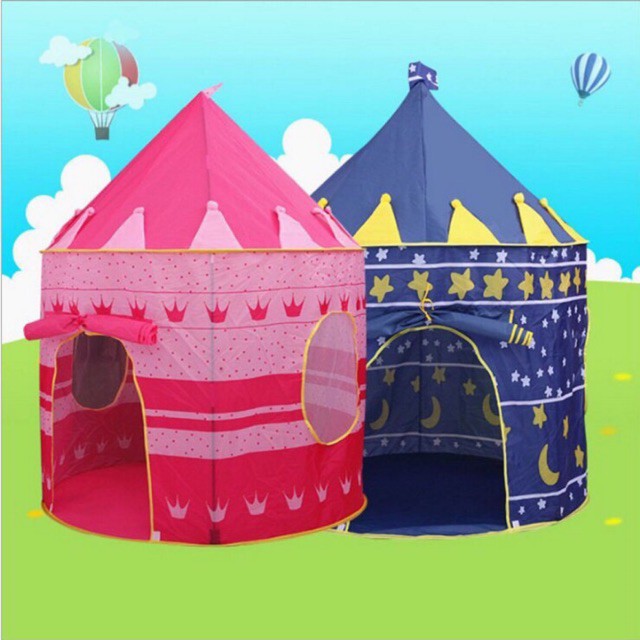 Đồ chơi  Lều công chúa hoàng tử cho bé yêu - lều chơi nhà chòi cổ tích lều đựng bóng cho bé