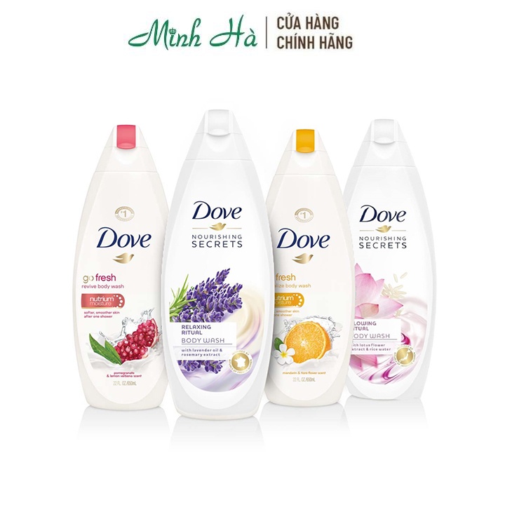 Sữa tắm dove 500ml giúp làm sạch, dưỡng ẩm và nuôi dưỡng làn da từ bên trong thích hợp cho mọi loại da