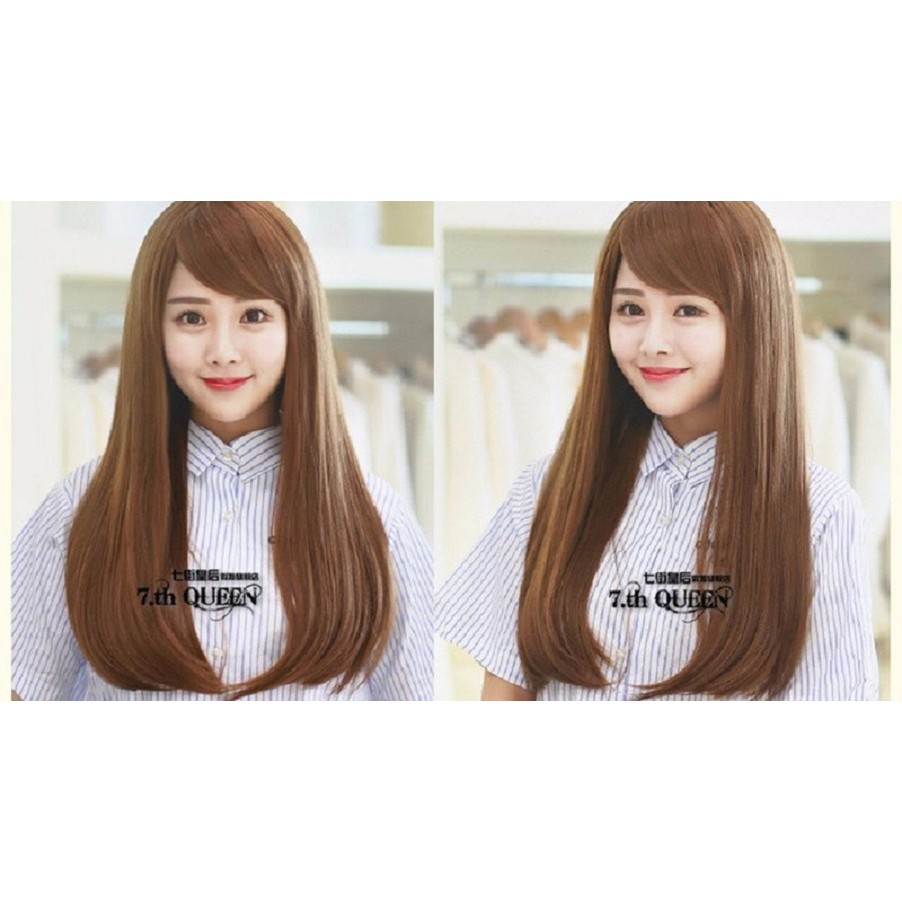 Tóc giả nữ hàn quốc + Tặng kèm lứoi TG45