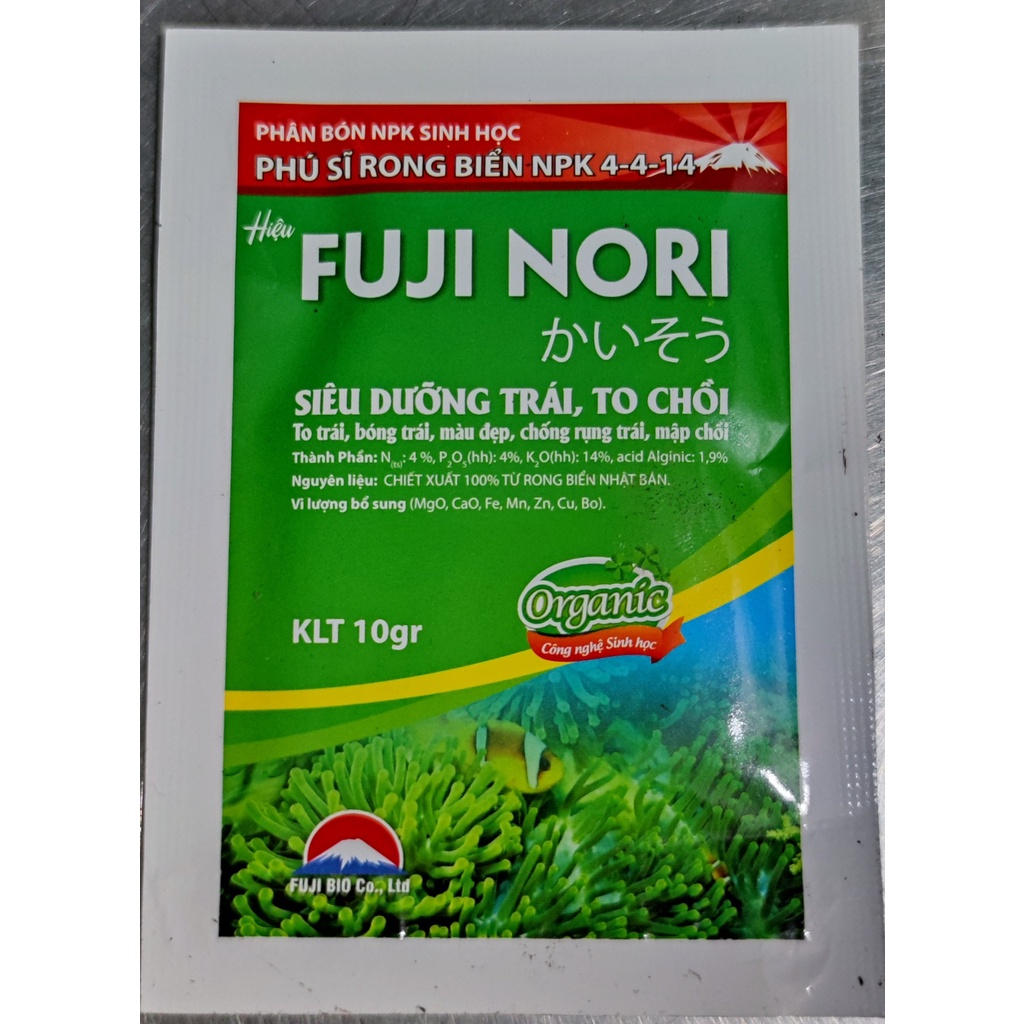 Phân Bón Rong Biển NPK 4-4-14 - Hiệu Fuji Nori