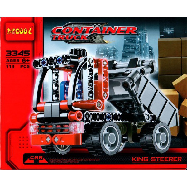 Lego Xe Ben Xe Tải Lớn 3345 - 119 Chi Tiết