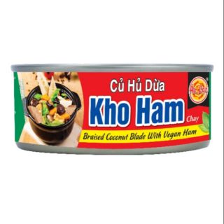 Củ hũ dừa kho ham chay Âu Lạc lon 130g