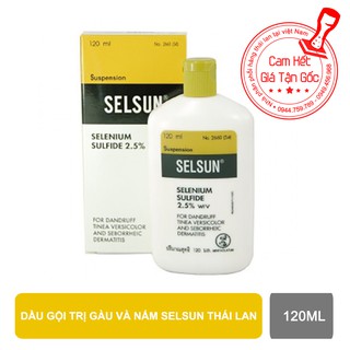 Dầu gội trị gàu và nấm Selsun thái lan