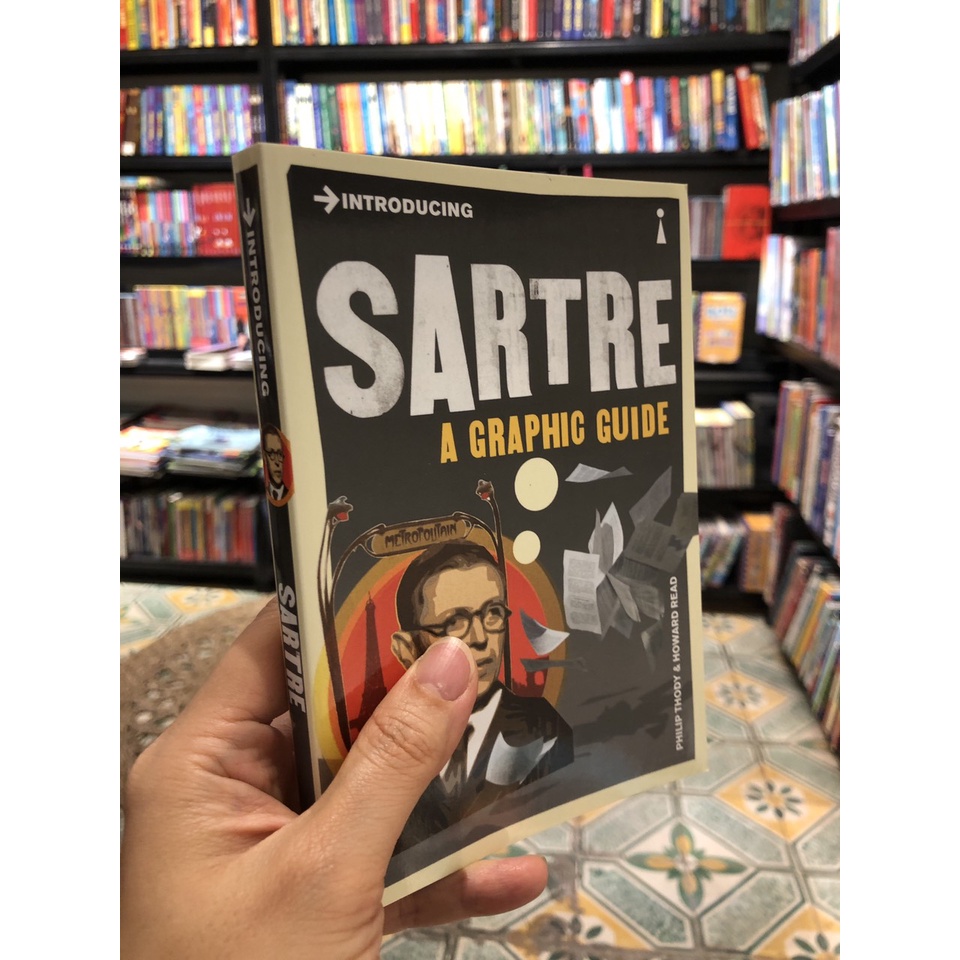 Sách - Introducing Sartre A Graphic Guide