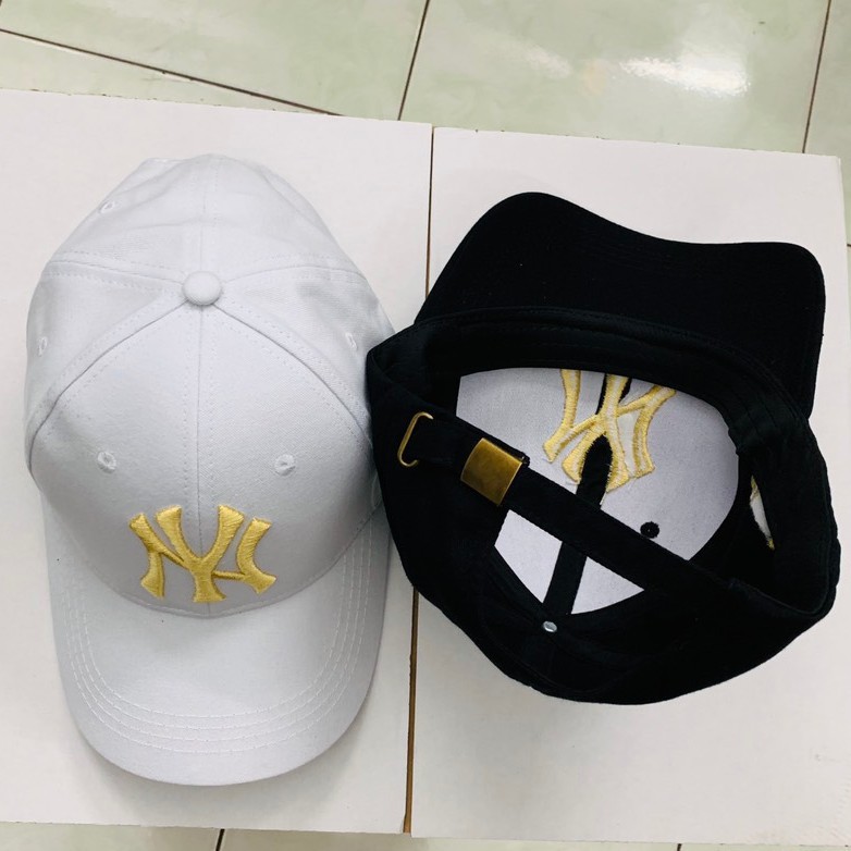 Mũ lưỡi trai nam FREESHIP Nón kết nam NK01 thêu logo NY thể thao chất kaki mềm mịn thoáng mát thấm hút mồ hôi tốt