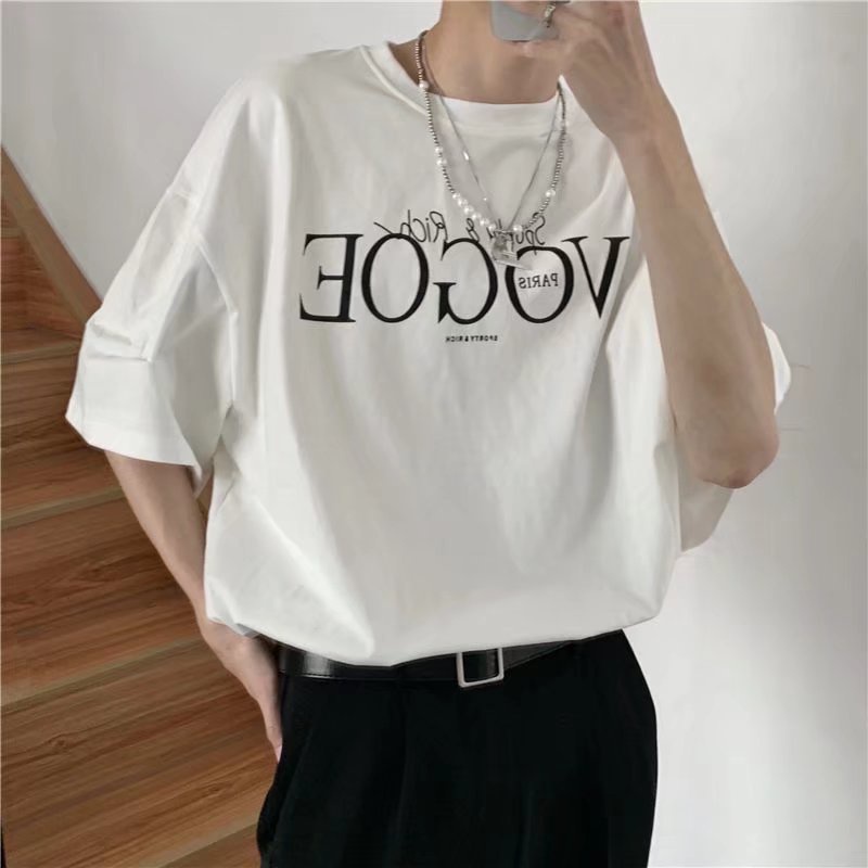 Áo nam Ngắn Tay In Hình Thời Trang