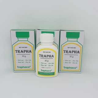 COMBO 5 hoặc 10 chai - Bột khử mùi Trapha 30g