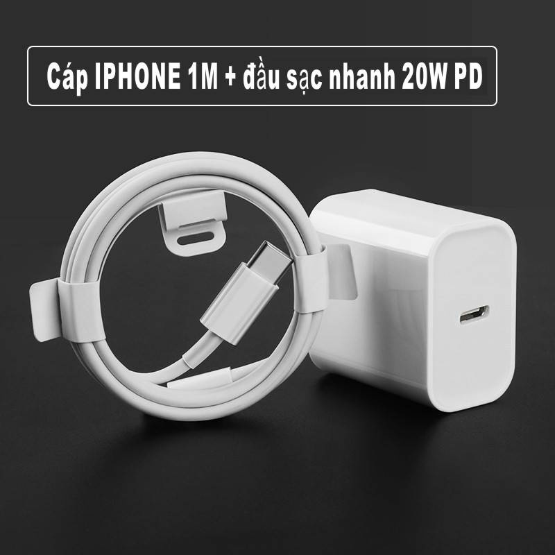 [PD20W] Bộ sạc nhanh IPHONE  sạc dự phòng  cốc sạc nhanh  IPHONE 13 8 xs xsmax 11 12 promax/IPAD/SWITCH  sạc iphone