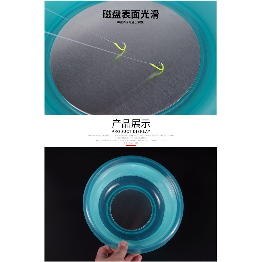 Bát trộn mồi gấp gọn có Nam Châm