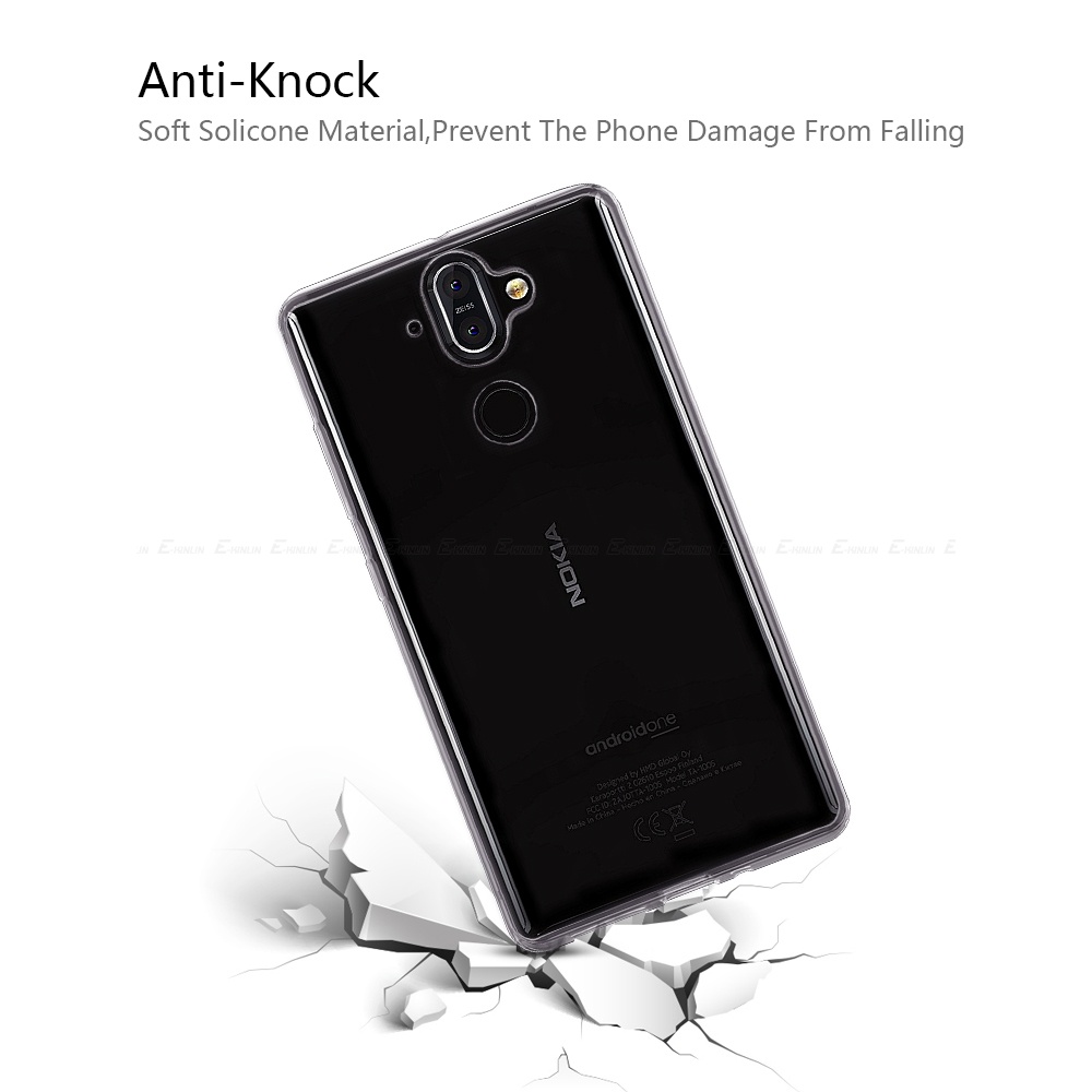 Ultra Ốp Điện Thoại Silicon TPU Mềm Trong Suốt Siêu Mỏng Cho Nokia 2.1 2.2 2.3 3.1 3.2 3.4 4.2 5.1 5.3 5.4 6.1 Plus 6.2 7.1 7.2 8.1 8.3