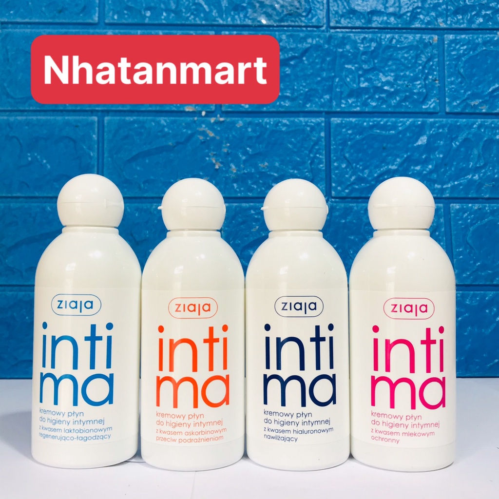 Dung dịch vệ sinh phụ nữ Intima ZIAJA Ba Lan size 200ml