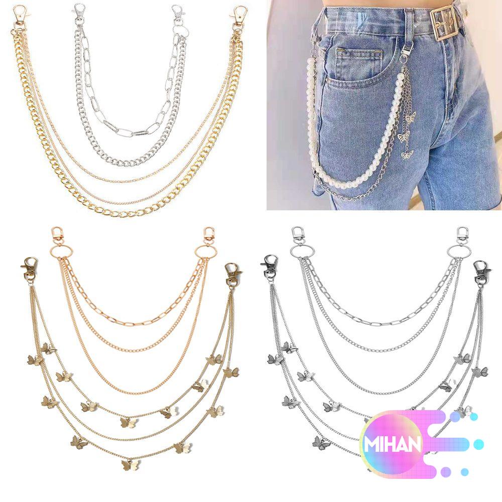 Dây Xích Đeo Thắt Lưng Quần Jean Màu Kẹo Phong Cách Hip Hop Thời Trang MIHAN1 Dành Cho Nam Và Nữ