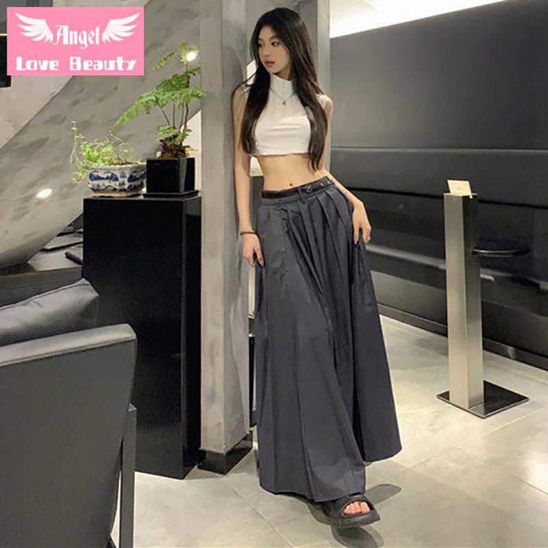 [Ưu Đãi Đặc Biệt] ~ Áo Sát Nách Cổ Đứng Phối Dây Kéo Siêu Ngắn Quyến Rũ Thời Trang Mùa Hè Cho Nữ