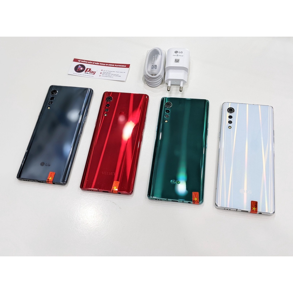 Điện Thoại LG VELVET 5G 6/8/128GB 2 SIM zin đẹp Snapdragon 765G || Kèm Phụ Kiện Tại Playmobile