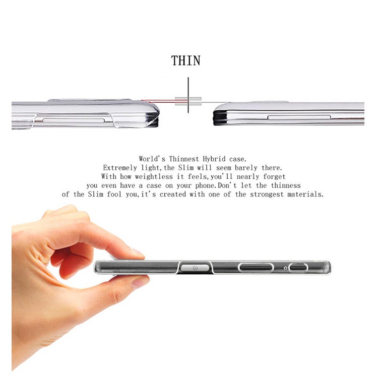 Ốp Lưng Cứng Trong Suốt Hiệu Imak Cho Sony Xperia Z5 Compact, Ốp Lưng Cho Xperia Z5 Compact, Z5 Mini