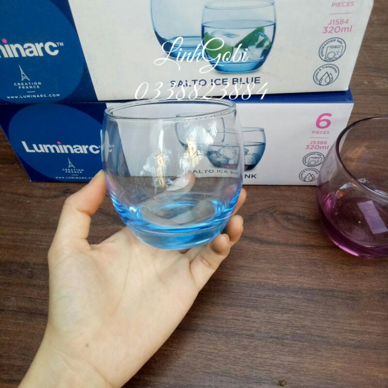 Cốc thủy tinh cao cấp luminarc màu | BigBuy360 - bigbuy360.vn