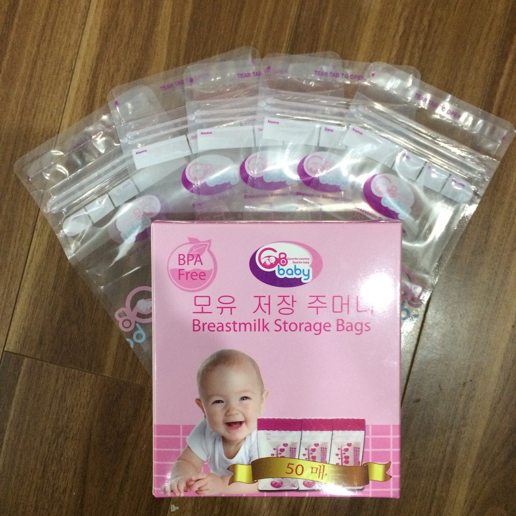 Túi trữ sữa GB- Baby hộp 30 túi 250ml