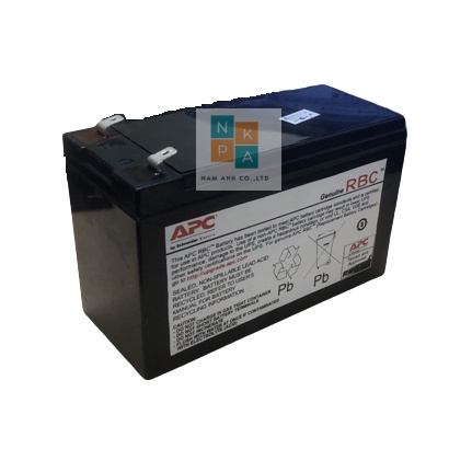 Ắc quy RBC chính hãng thay thế cho ups APC