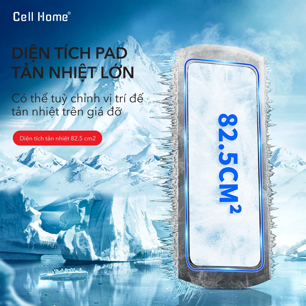 Giá đỡ laptop kiêm đế tản nhiệt sò lạnh có thể tháo rời cho Laptop Tablets gấp gọn có quạt tản nhiệt đôi MEMO DP01
