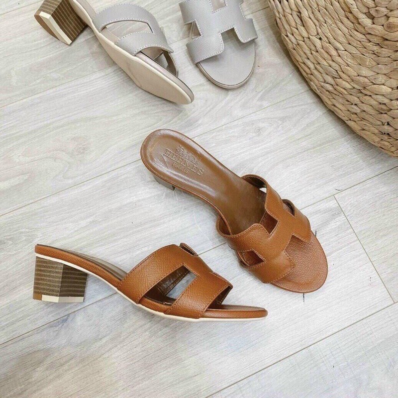 Dép chữ H đế vân gỗ 5 cm; 260k=>190k