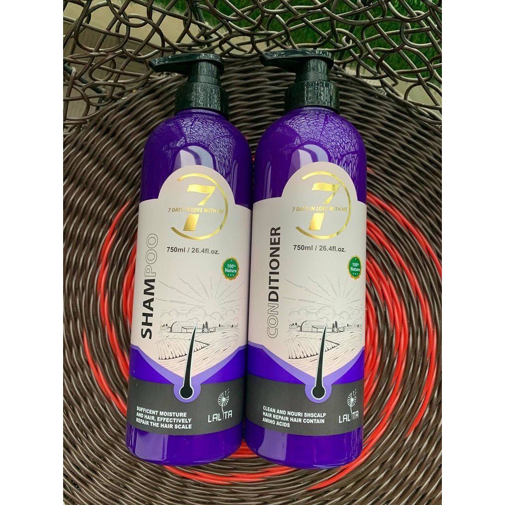 Dầu gội siêu mượt Lalita phục hồi tóc hư tổn 750ml