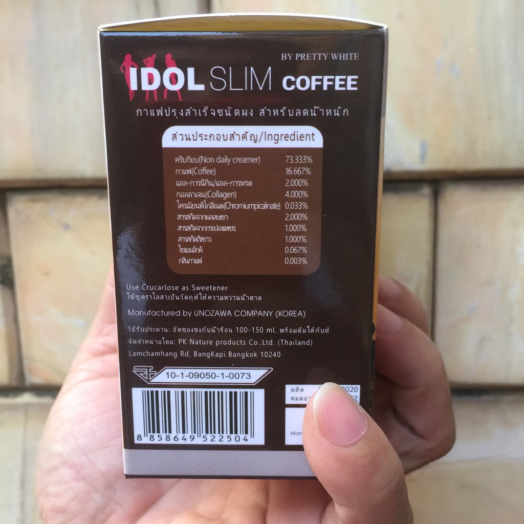 cafe giam can idol slim[idol slim+mạnh]