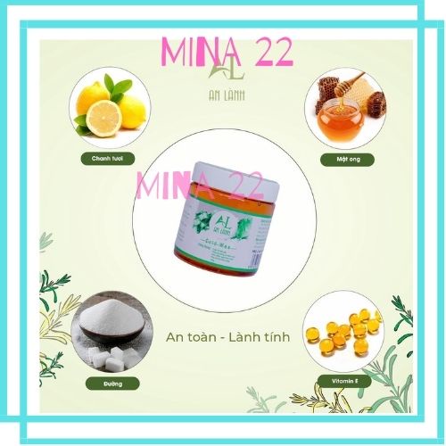 Sáp Wax Lông An Lành 350gr [Tặng giấy + que] Kem Tẩy Lông An Lành,Gel Wax Lông,Triệt Lông Nách Chân Tay