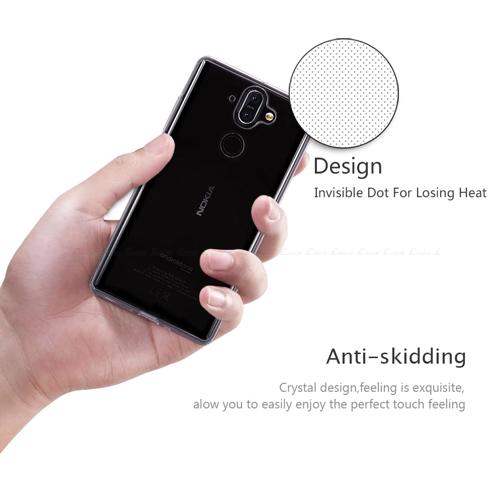 Ultra Ốp Điện Thoại Silicon TPU Mềm Trong Suốt Siêu Mỏng Cho Nokia 2.1 2.2 2.3 3.1 3.2 3.4 4.2 5.1 5.3 5.4 6.1 Plus 6.2 7.1 7.2 8.1 8.3