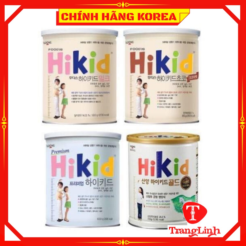 Sữa dê Hikid hàn quốc - Sữa Hikid nội địa Korea đủ các vị - tranglinhkorea