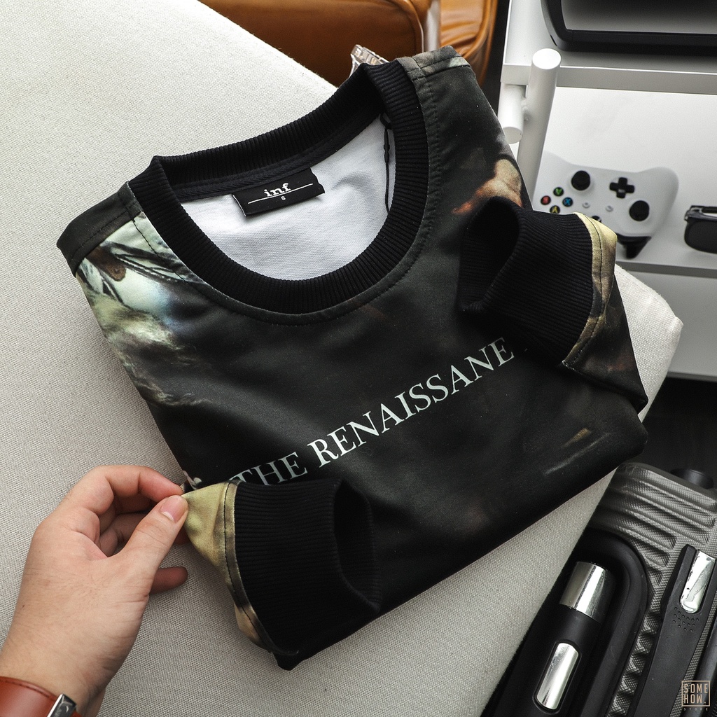 Áo Nỉ - Sweater Nam INF In Hình Men Full, Chất Vải Dày Dặn, AN001490, SOMEHOW