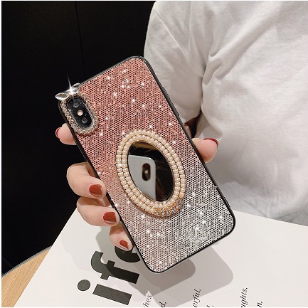 Ốp điện thoại tráng gương xinh xắn dùng cho SAMSUNG M20 M10 A30 A50 A6 A7 A8 A9 PLUS | BigBuy360 - bigbuy360.vn