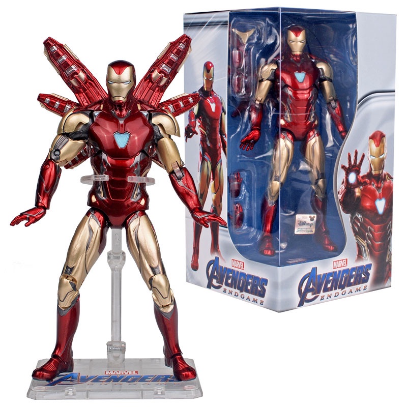 Mô hình MH02 Người Sắt IRon Man Mark 85 ZD Toys Cao 17cm Avengers 4 Endgame