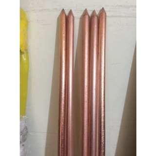 Cọc tiếp địa mạ đồng phi 16 dài 2,4m của Việt Nam