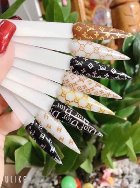 Móng que nhọn  làm mẫu nail, học nail