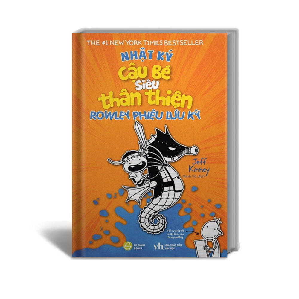 Sách - Nhật ký Cậu bé siêu thân thiện tập 2: Rowley phiêu lưu ký  - Phiên bản tiếng Việt