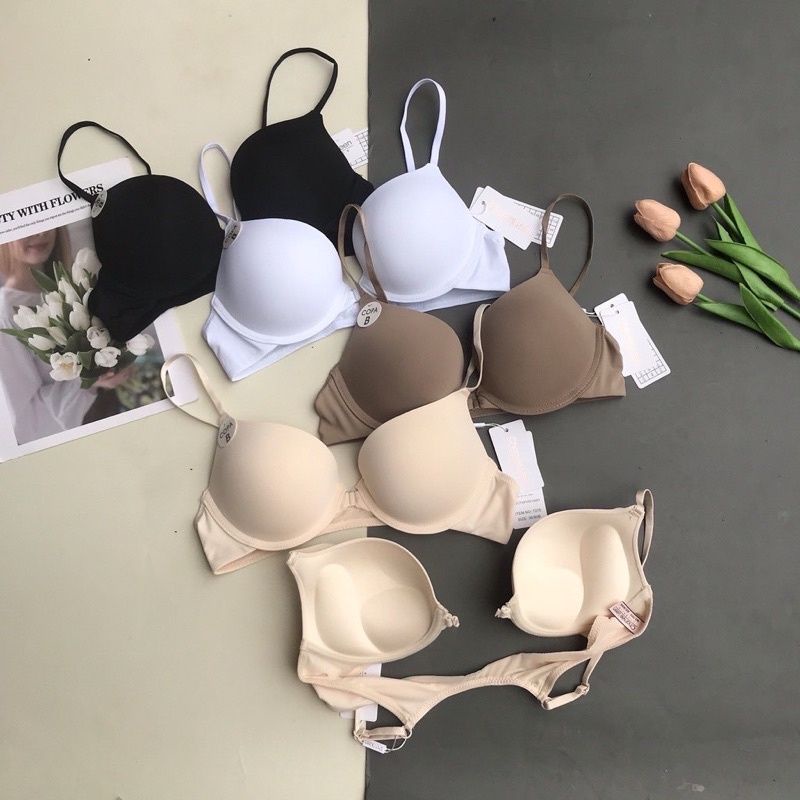 Áo Ngực Nữ Đệm Vừa,Có Gọng Cài Trước và Cài Sau Có Gọng Xuất Mỹ Cao Cấp