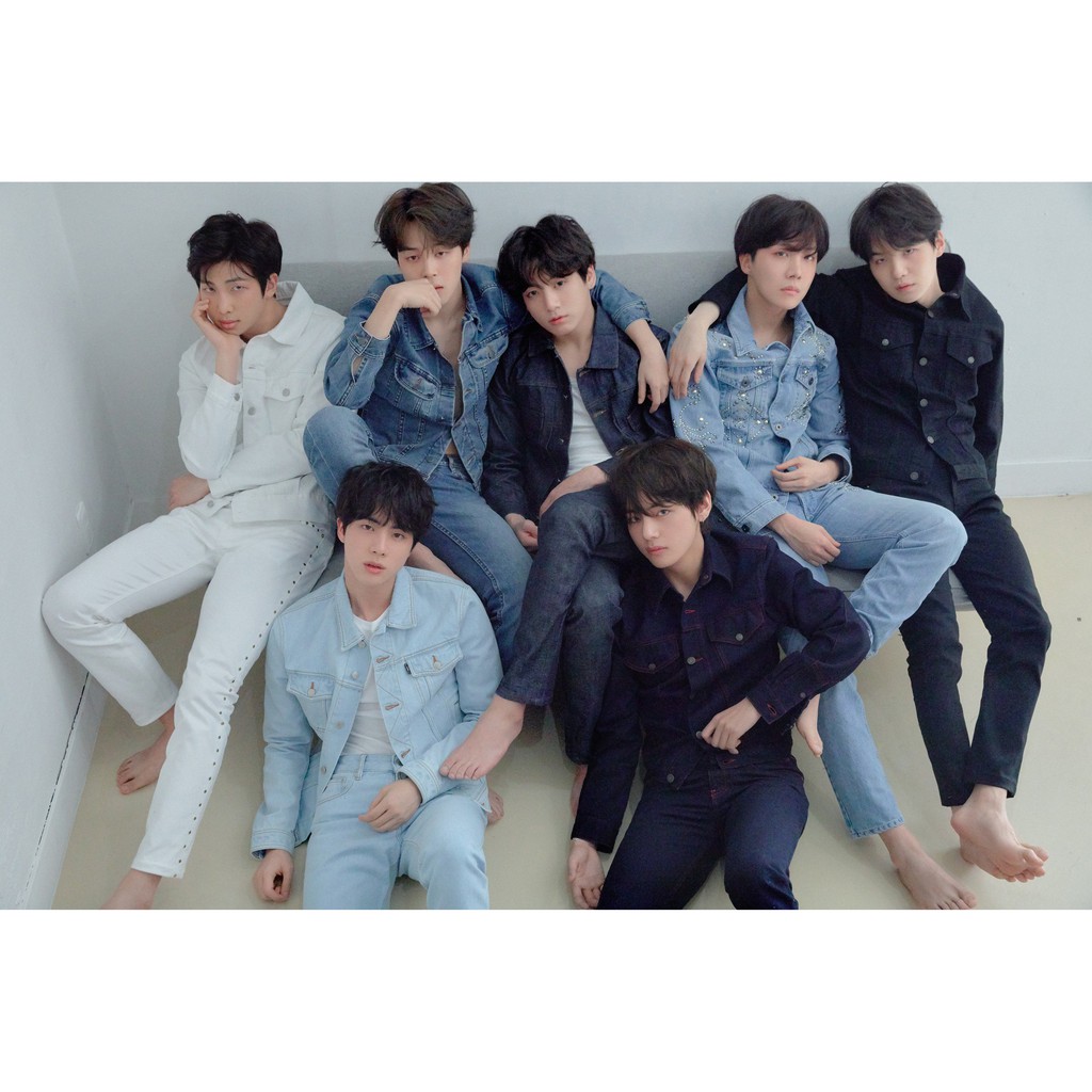 Poster Nhóm Nhạc Bts A3 Mua 7 Tặng 1