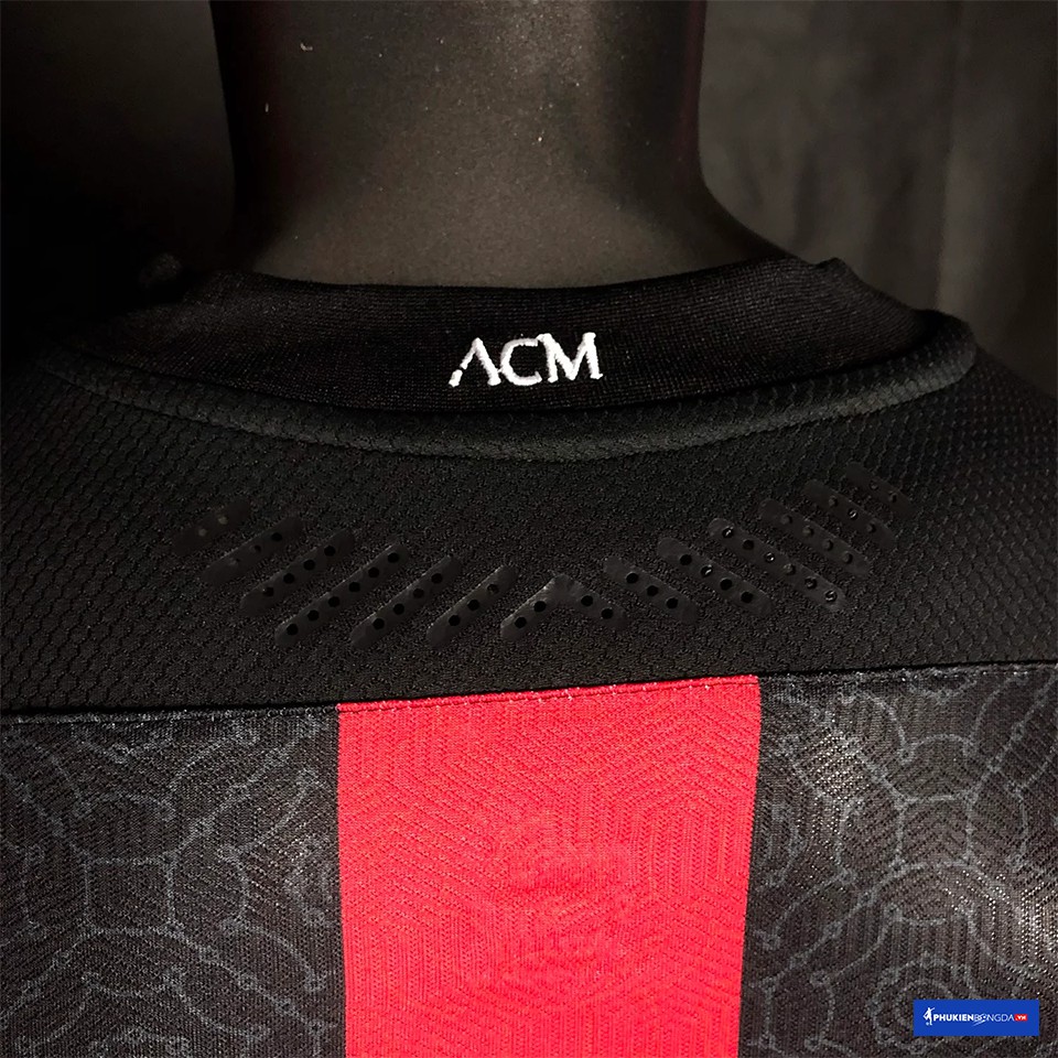 Áo AC Milan sân nhà 2020-2021 sọc đỏ đen, áo AC Milan sọc đỏ đen sân nhà 2021 ❝Thái Lan❞