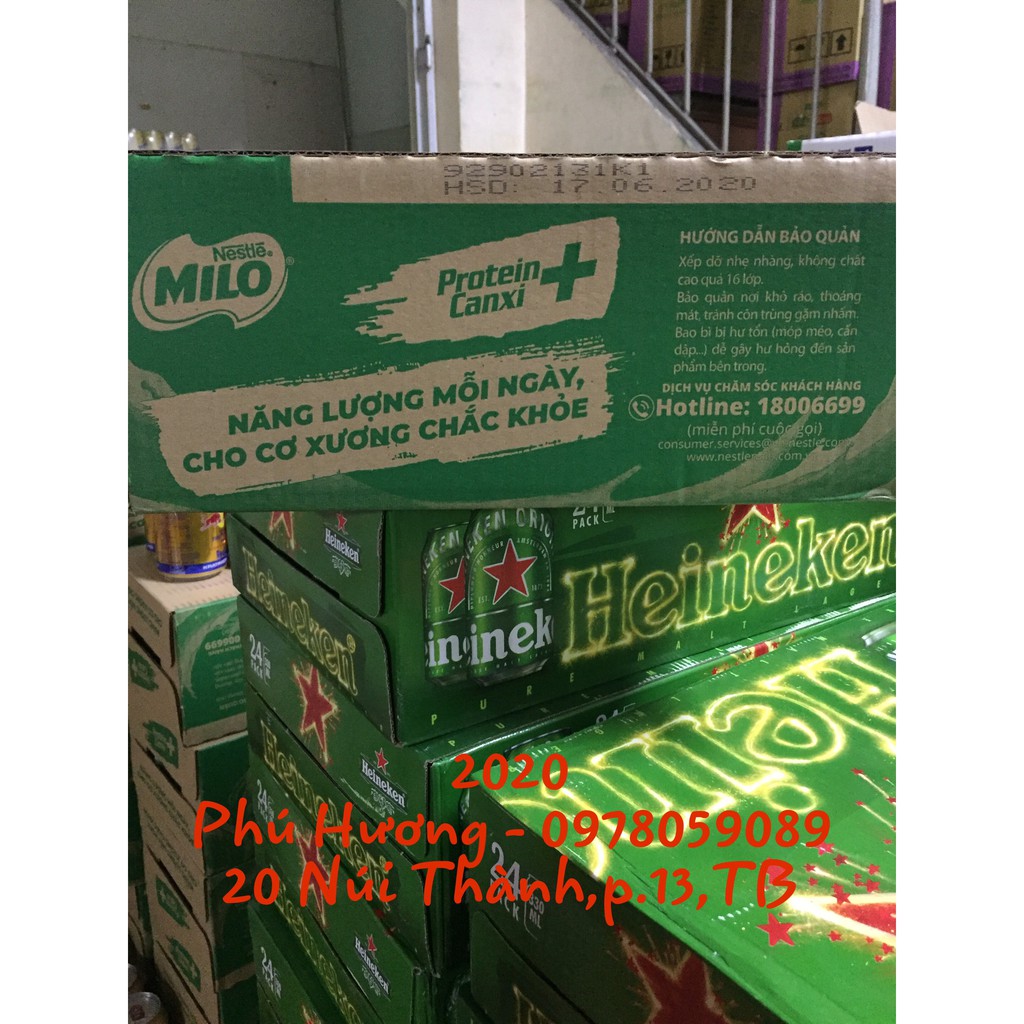 Sữa MIlo Lon - Thùng 24 lon