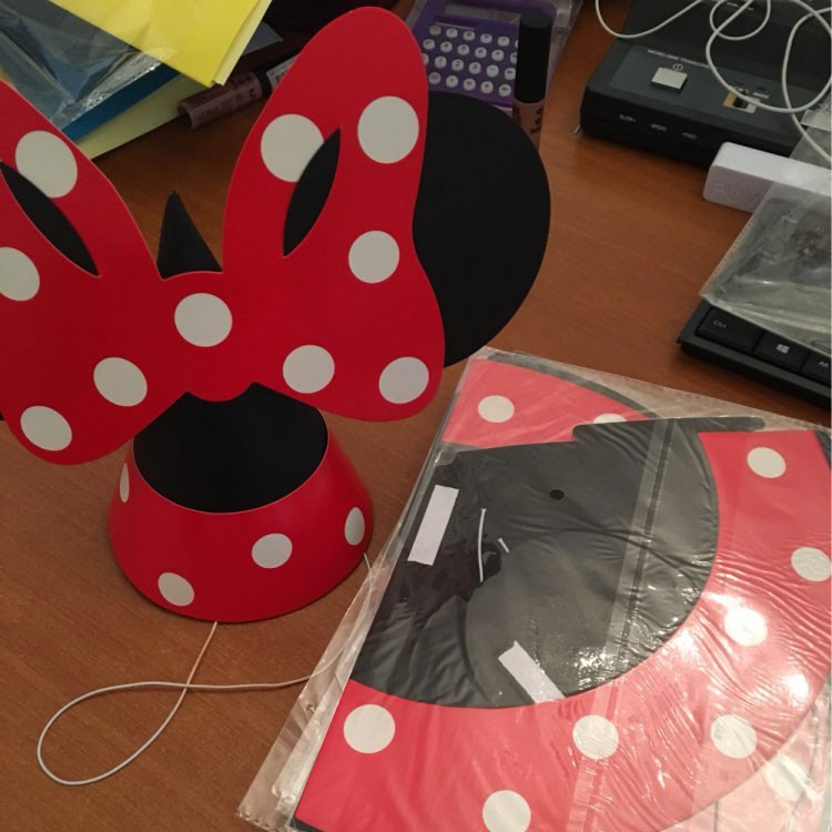 Mũ Sinh Nhật Hình Chuột Mickey/Minnie/Vịt Donald Trang Trí Tiệc Sinh Nhật Cho Bé