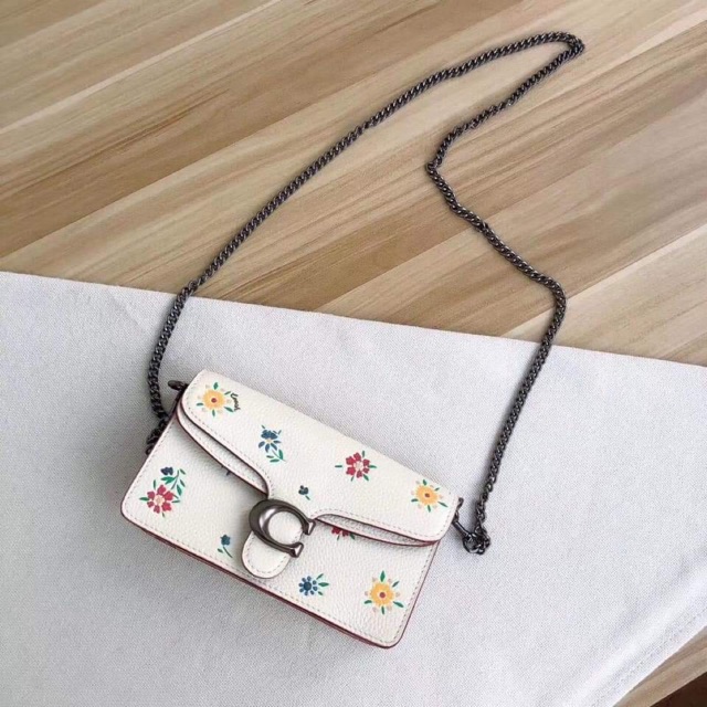 Túi Coach Crossbody hoa