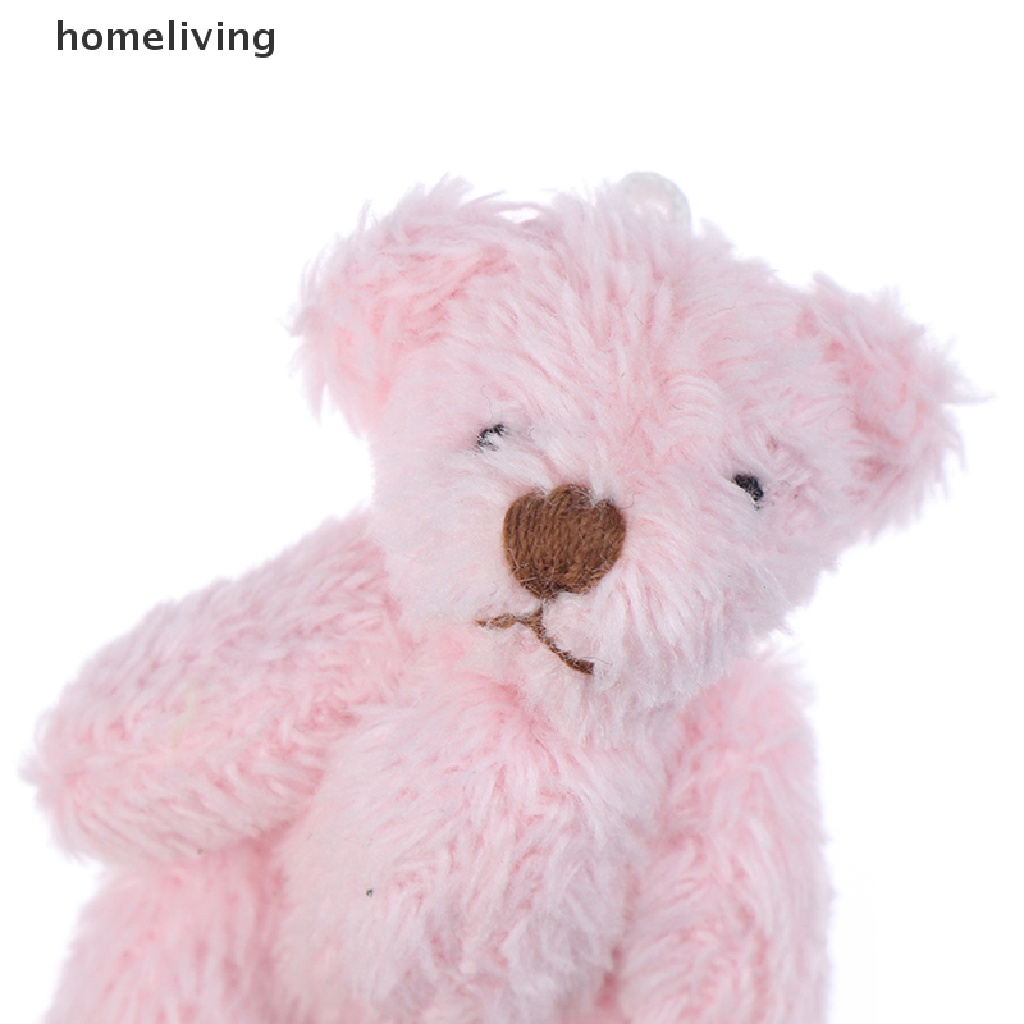 Gấu Bông Tóc Dài 4.5CM Dễ Thương Dùng Để Trang Trí Quần Áo / Điện Thoại