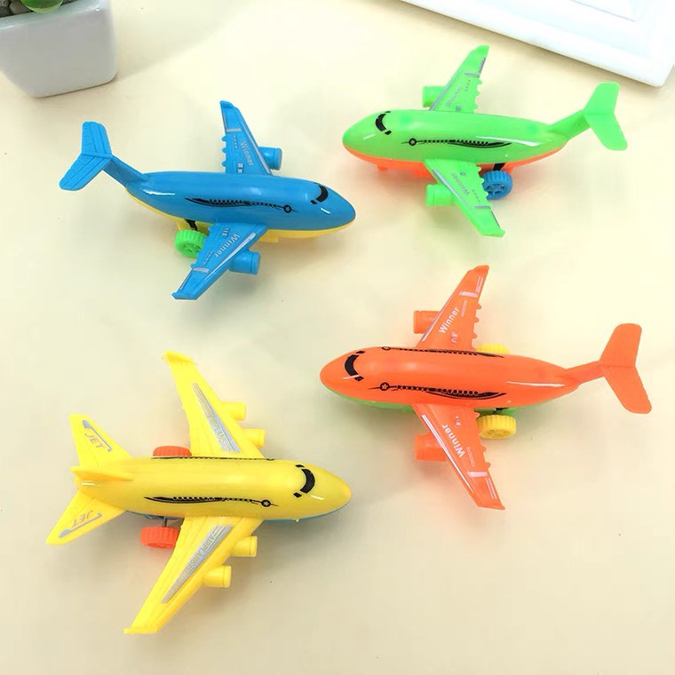 Máy bay đồ chơi Airplane Jet cho trẻ em chạy cót