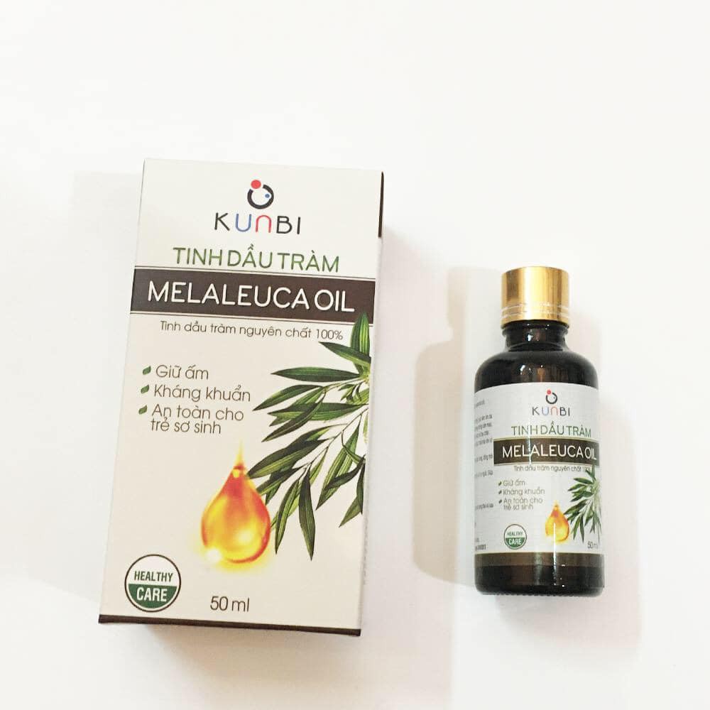 Tinh dầu tràm Kunbi 50ml hỗ trợ kháng khuẩn phòng lạnh cảm cúm
