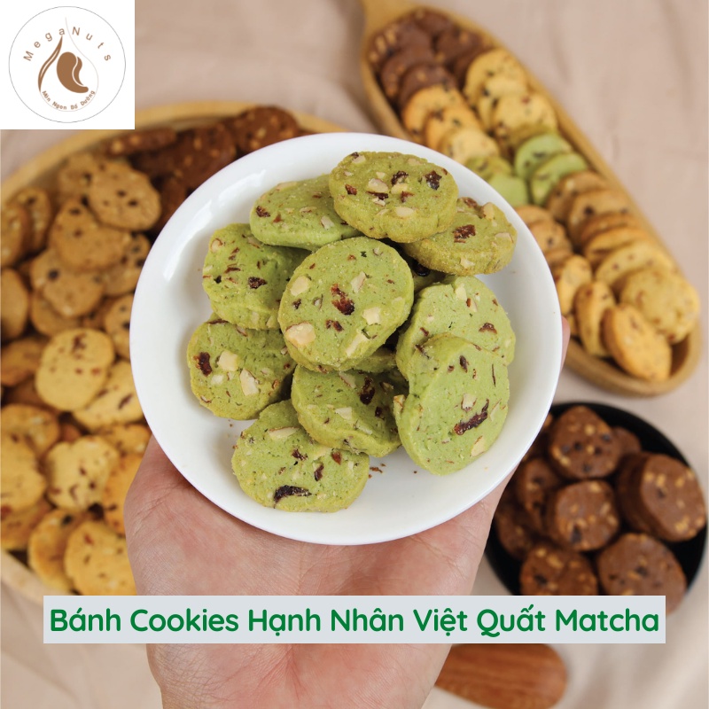 Bánh Cookies Ăn Kiêng hỗ trợ giảm cân, giữ dáng - Bánh Quy Healthy 250g by Meganuts