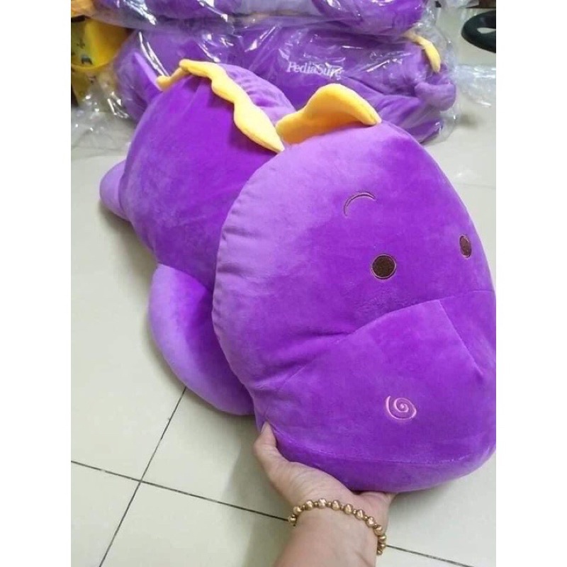 Gấu bông khủng long siêu to quà tặng từ Pediasure size 1m