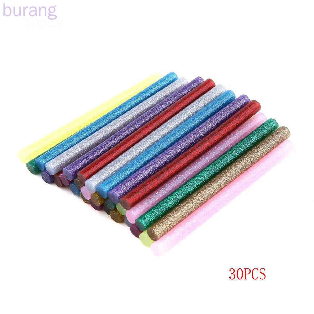 Set 30 cây keo nến nhiều màu kim tuyến không độc hại tiện dụng
