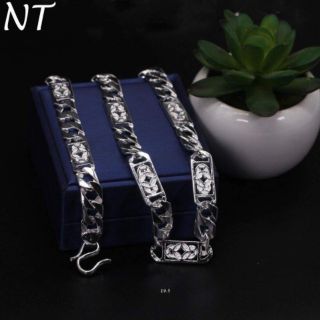 Dây chuyền bạc nam