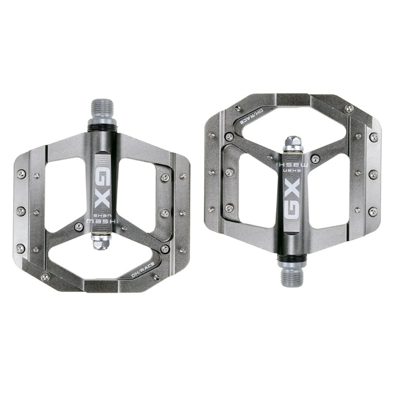 1 Cặp Bàn Đạp 3 Vòng Bi Phẳng Bằng Hợp Kim Nhôm Chống Trượt Cho Xe Đạp Leo Núi
